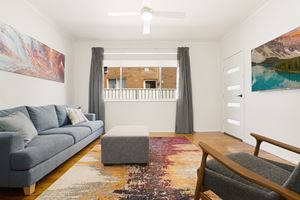 The Living Room at Adamstown Short Stay Apartments