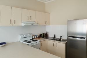 One of the Fully Equipped Kitchens at Mayfield Short Stay Apartments.