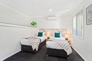 The Third Bedroom of a 3 Bedroom Townhouse Apartment at Birmingham Gardens Townhouses.